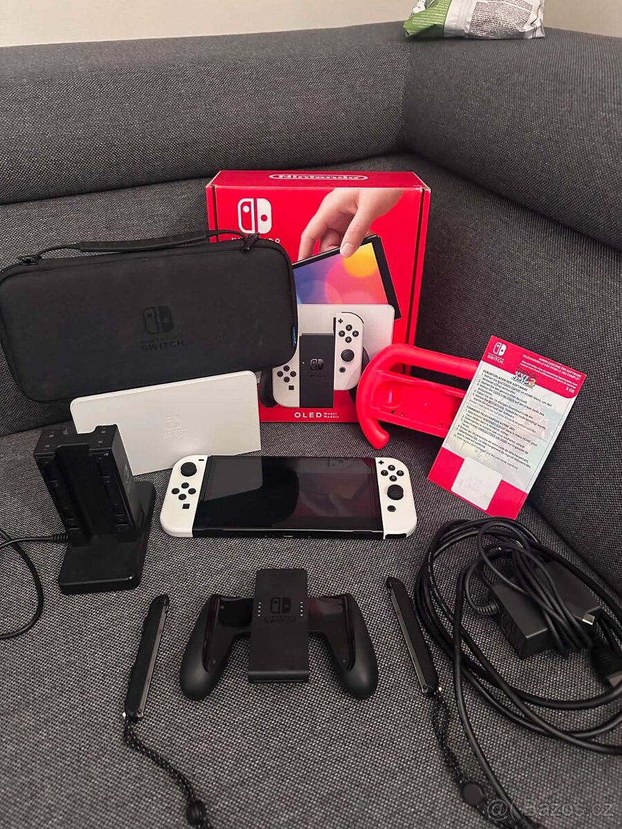 Nintendo switch oled sestava - záruka