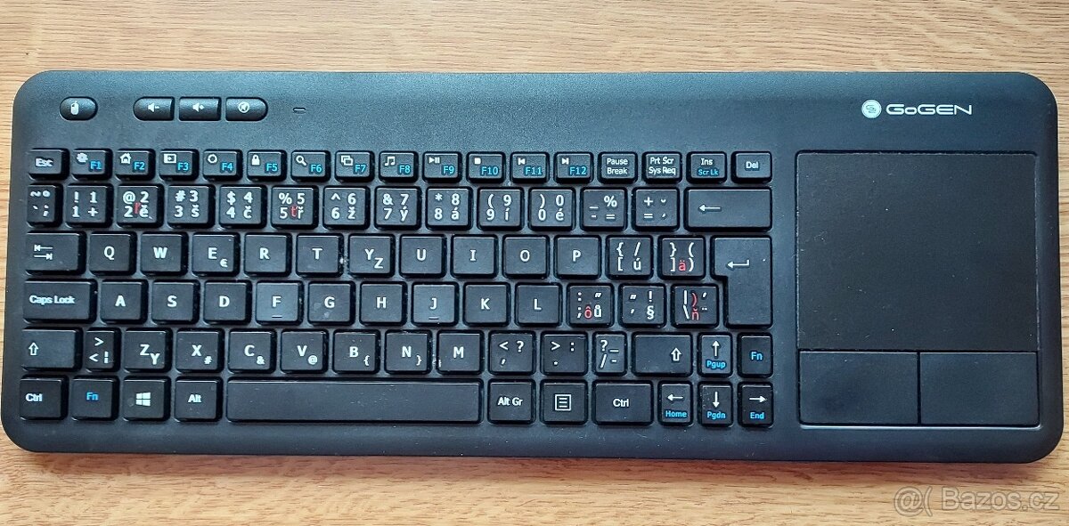 bezdrátová klávesnice