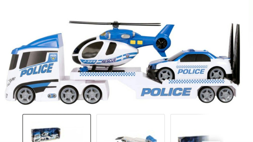 Halsall Teamsterz Přeprava policejní helikoptéry, pro kluky