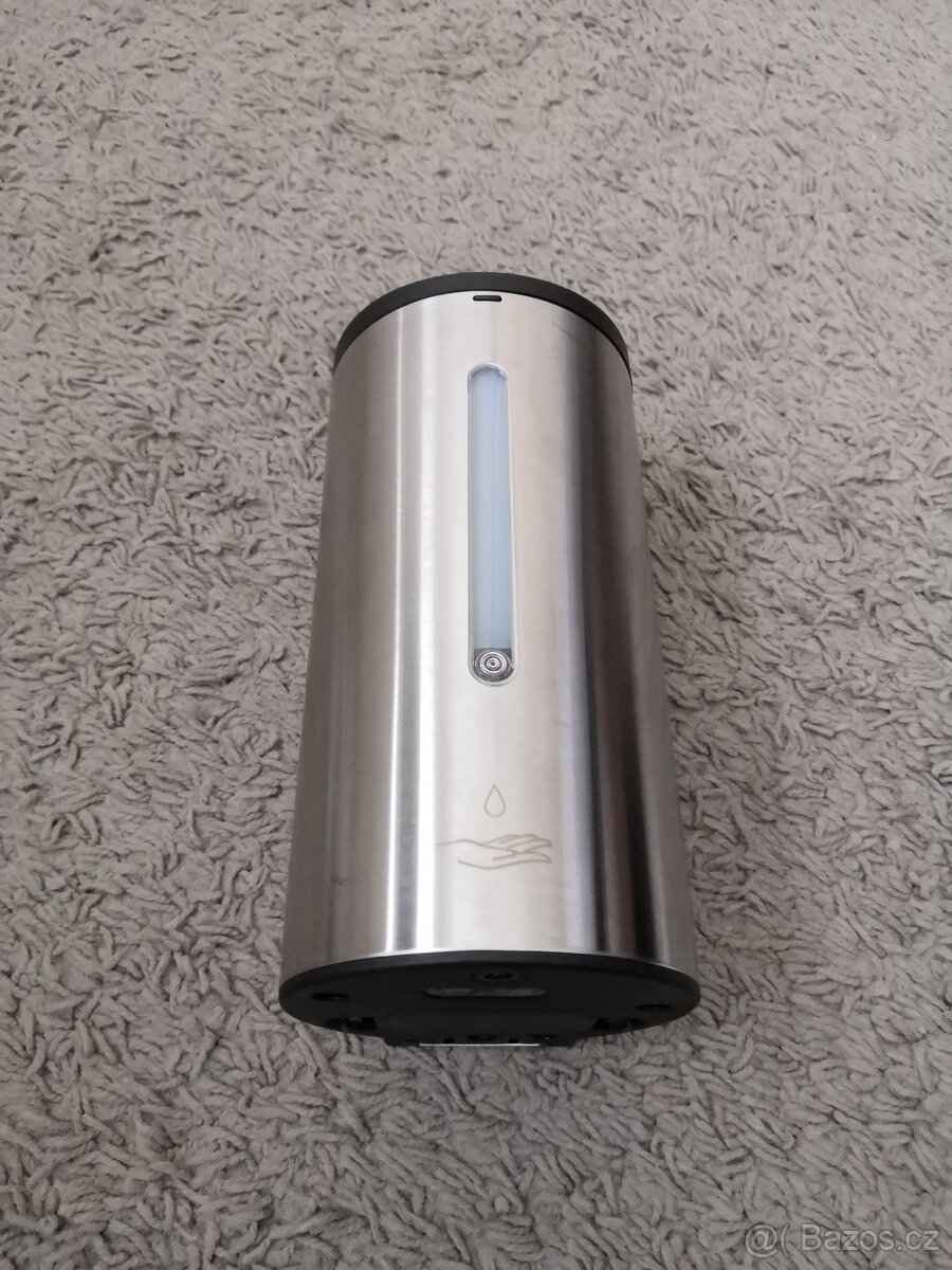 Automatický dávkovač mýdla, 700 ml, nerez/plast, mat