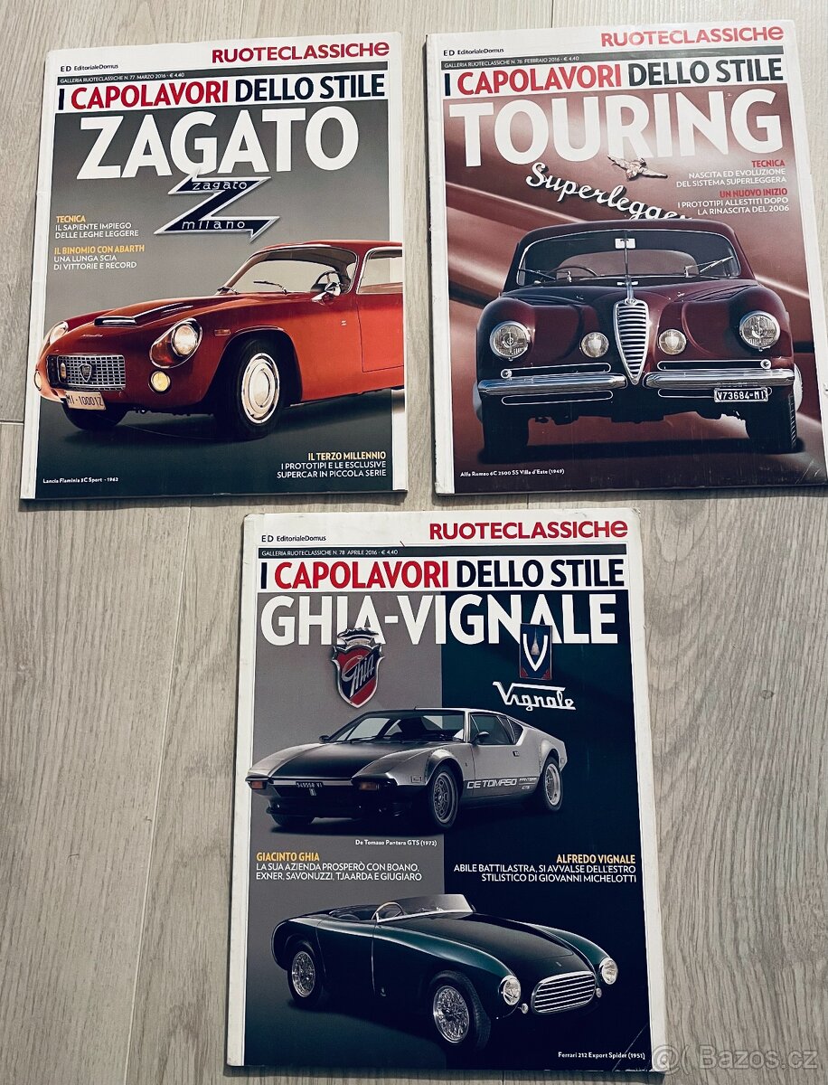 Ruoteclassiche ZAGATO, VIGNALE-GHIA, TOURING