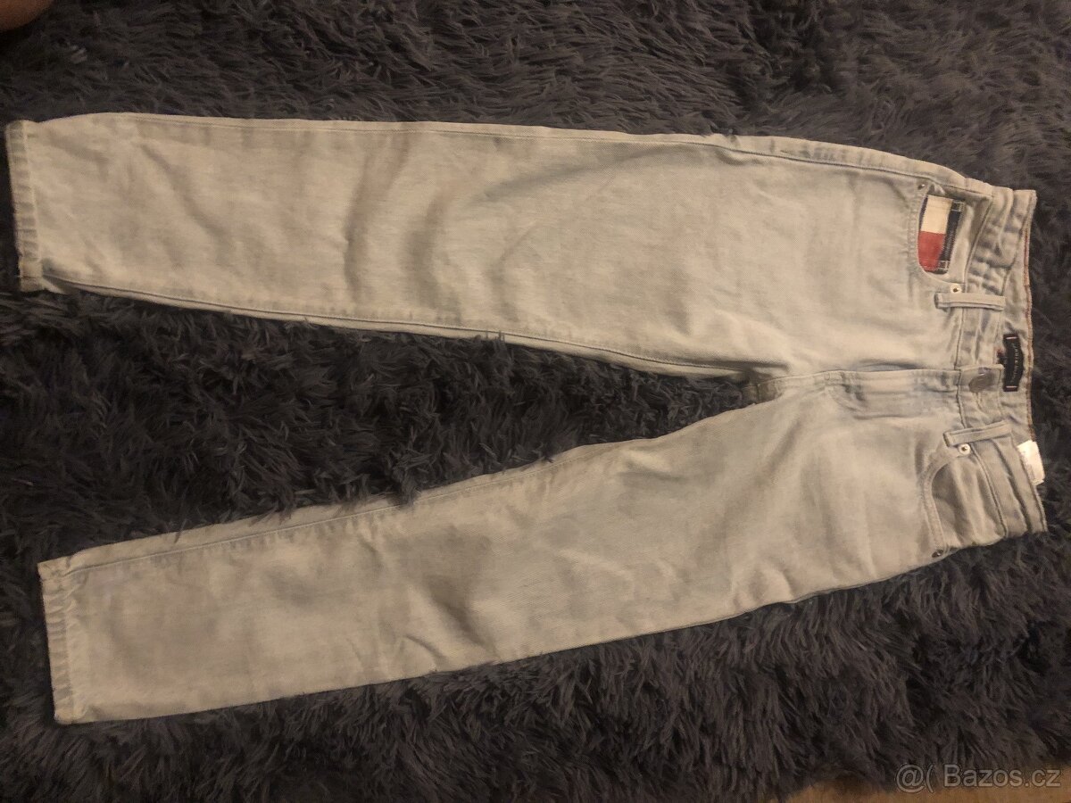 dětské jeans Tommy Hilfiger velikost 128