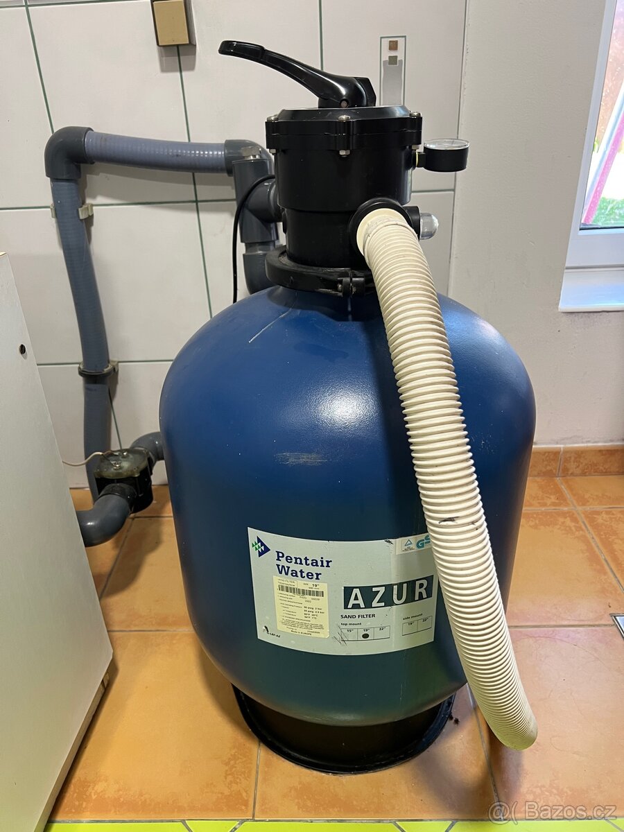 Bazénová písková filtrace Azur.
