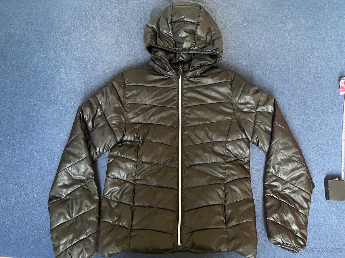 Černá podzimní bunda H&M vel. 164