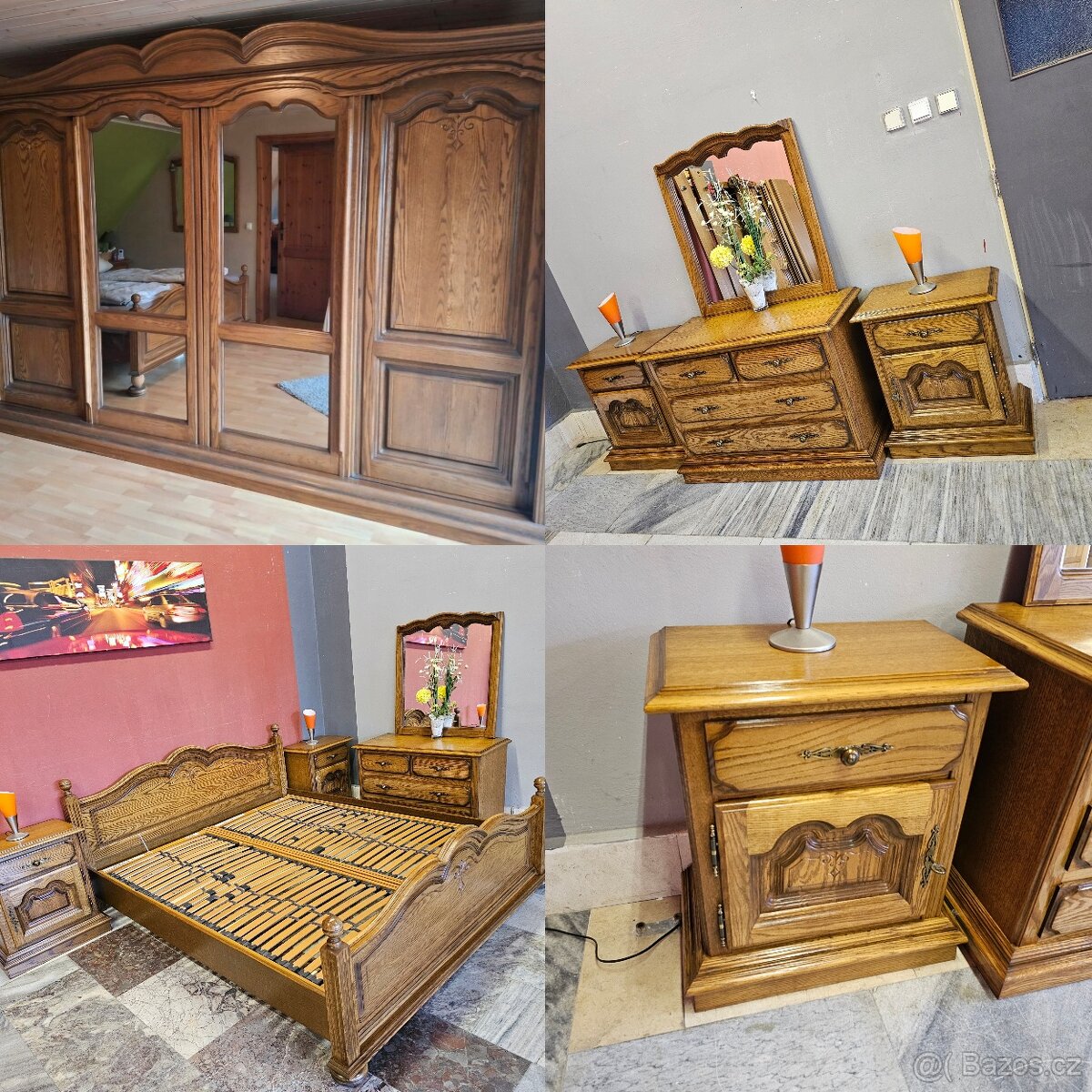 Rustikální ložnice