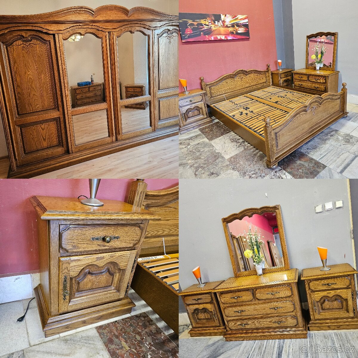 Rustikální ložnice