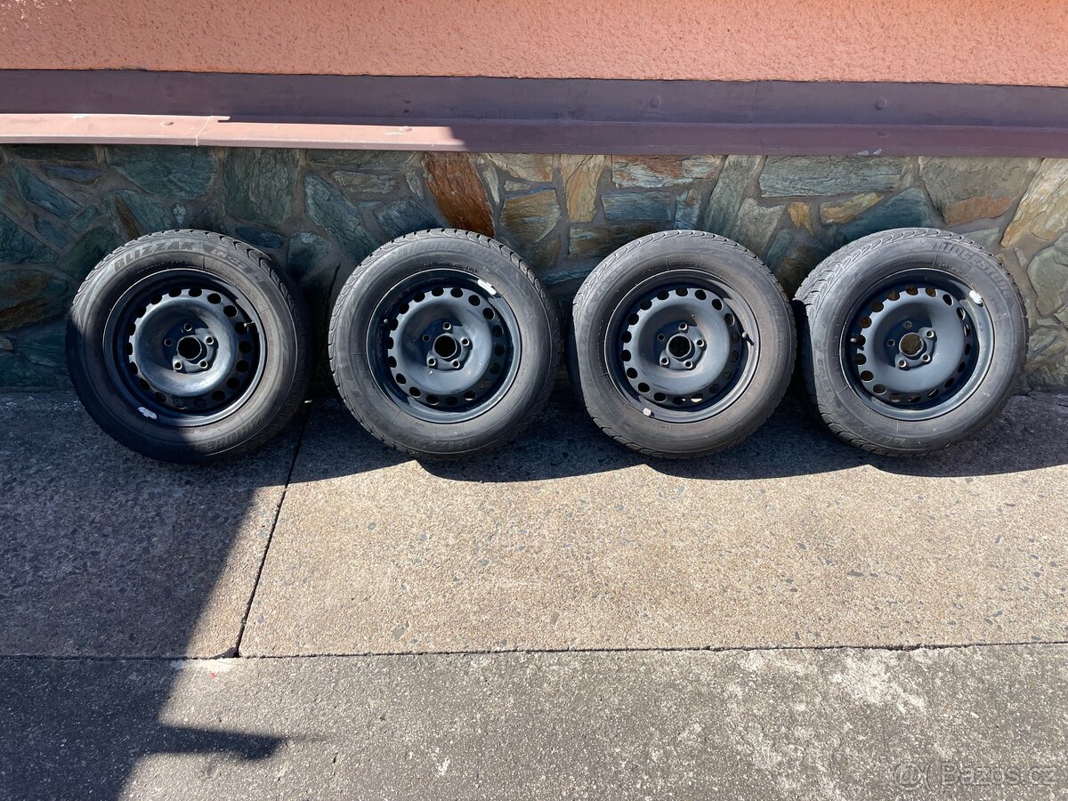 Prodám 4x zimní kola 5x112 R15 195/65 91T