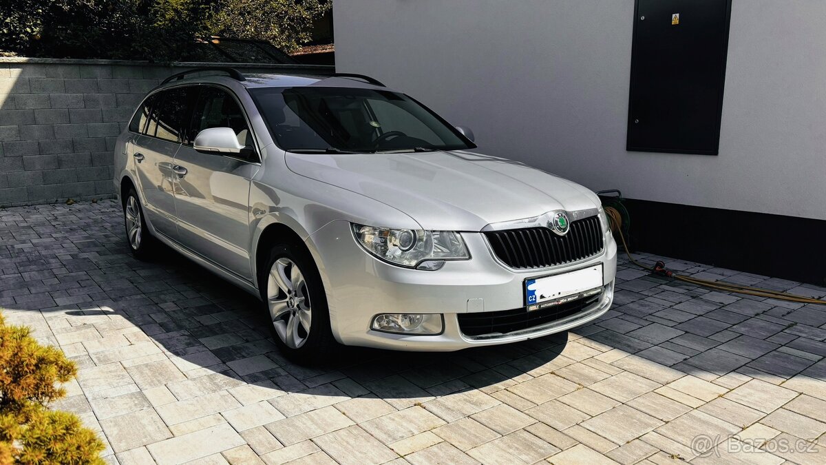 Škoda Superb 2.0 TDi, 103 KW, top stav 2. Majitel, tažné