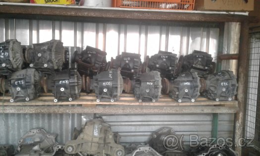 zadní diferencial diferák audi a6 a4 a100 a6 q7
