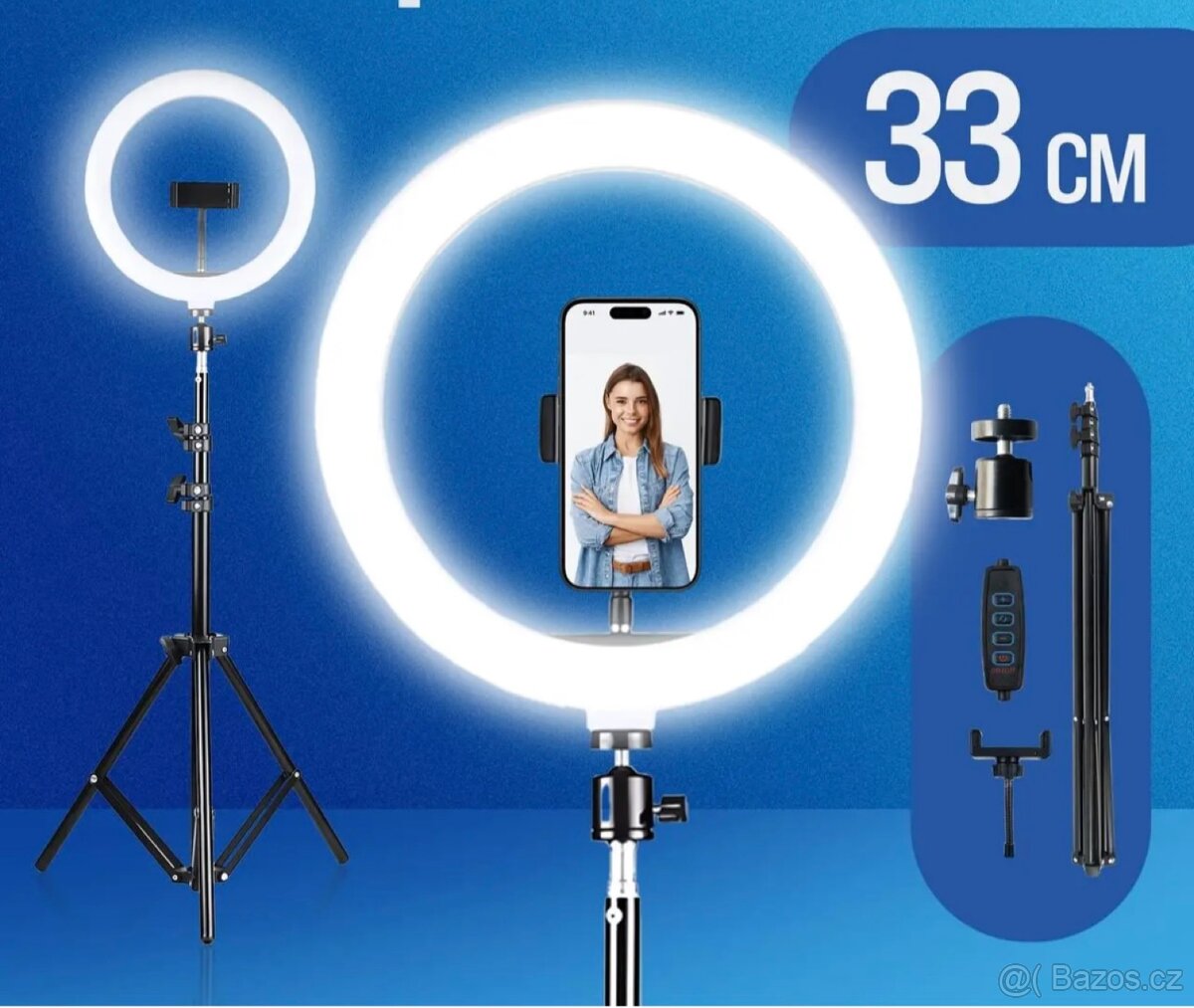 33 сm led kruhové světlo