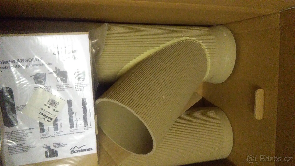 Komín Schiedel Absolut - napojení kouřovodu 45°- 180mm
