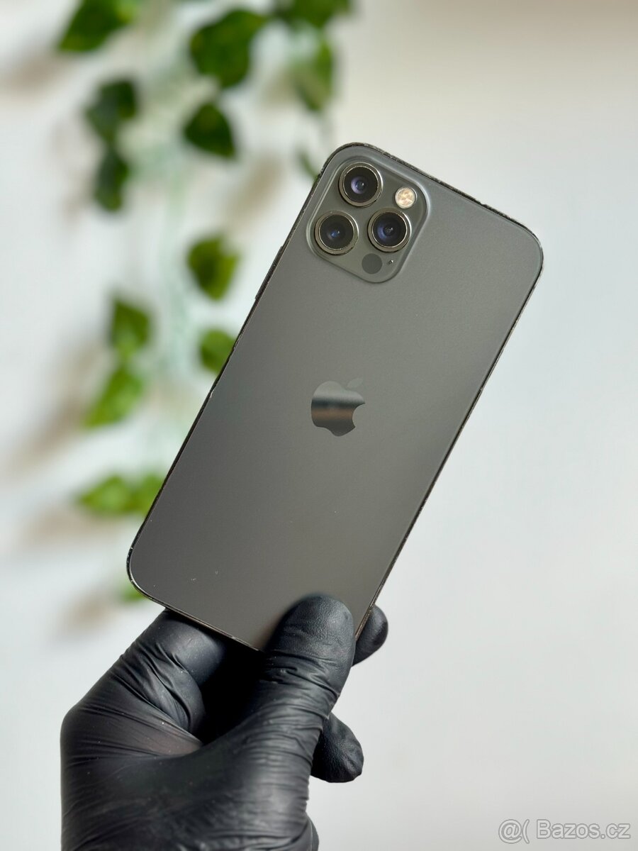 iPhone 12 Pro 128GB černý - 100% baterie