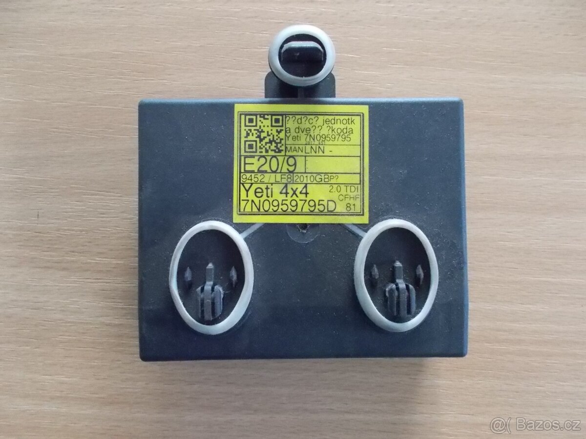 Řídící jednotka dveří Škoda Yeti 7N0959795D
