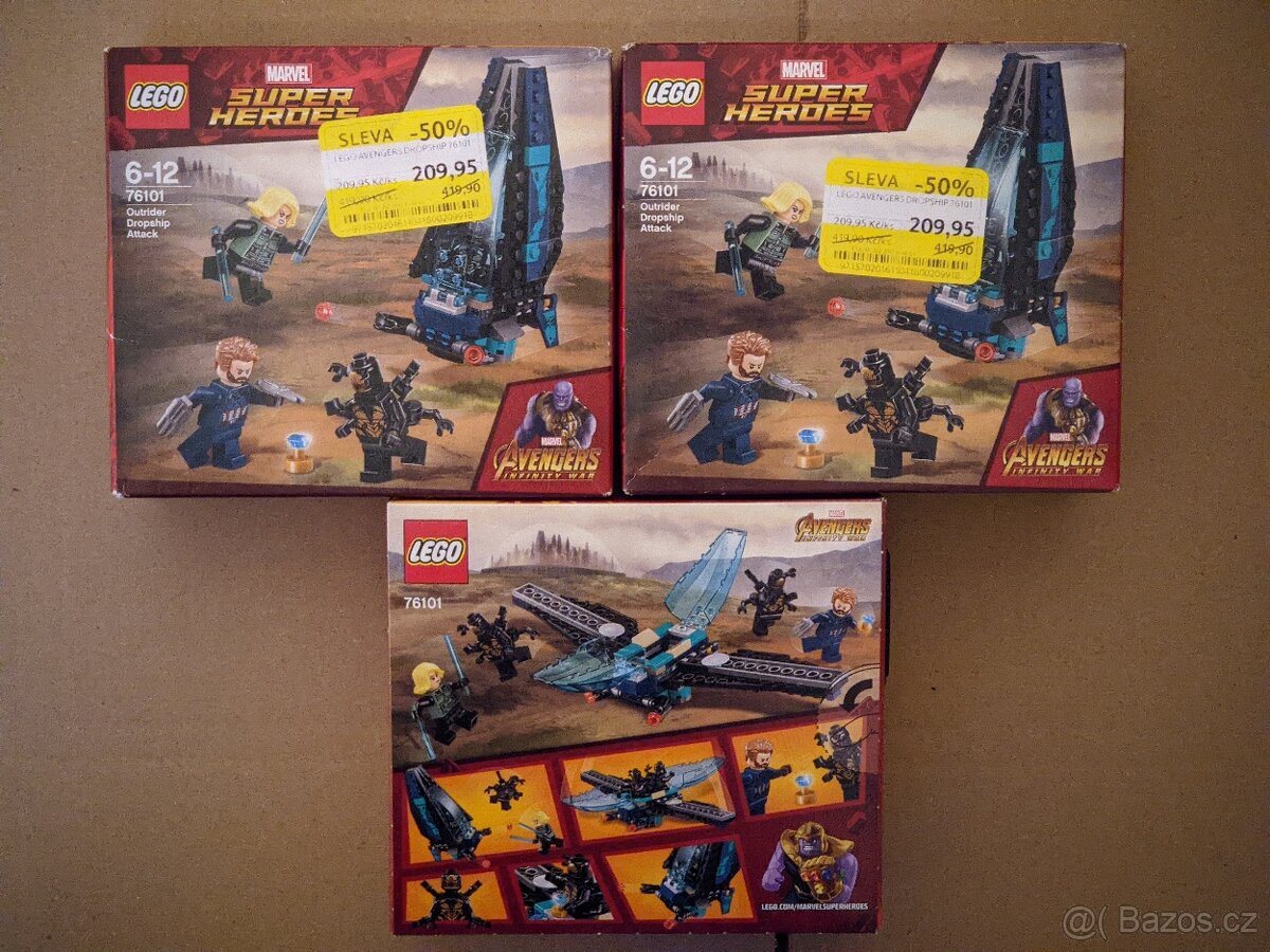 LEGO Super Heroes 76101 Útok lodi Outrider