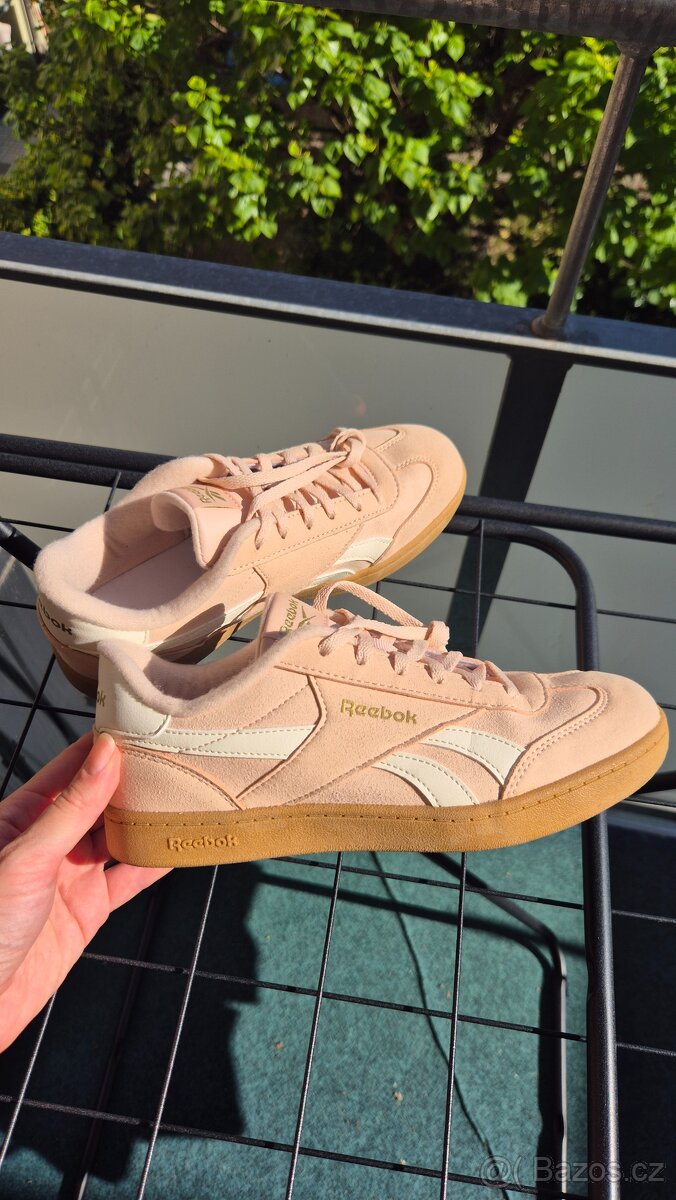 Růžové tenisky Reebok, vel. 36,5
