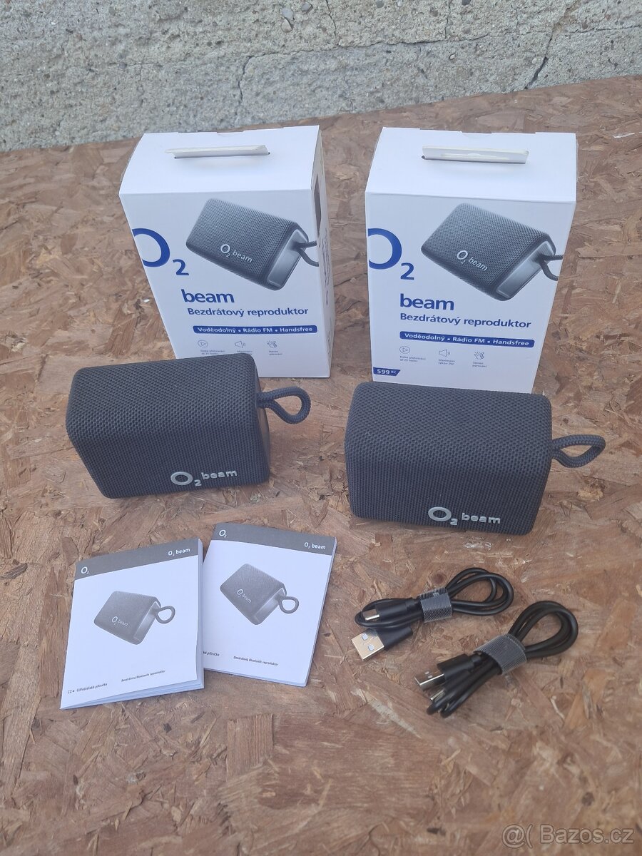 2x Bluetooth reproduktor