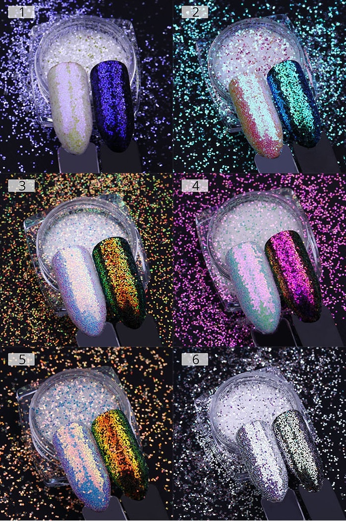 Glitry sada 6ks
