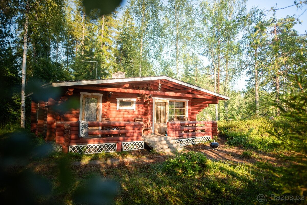 Finsko - chata - ryby - relax - sauna - netradiční dovolená