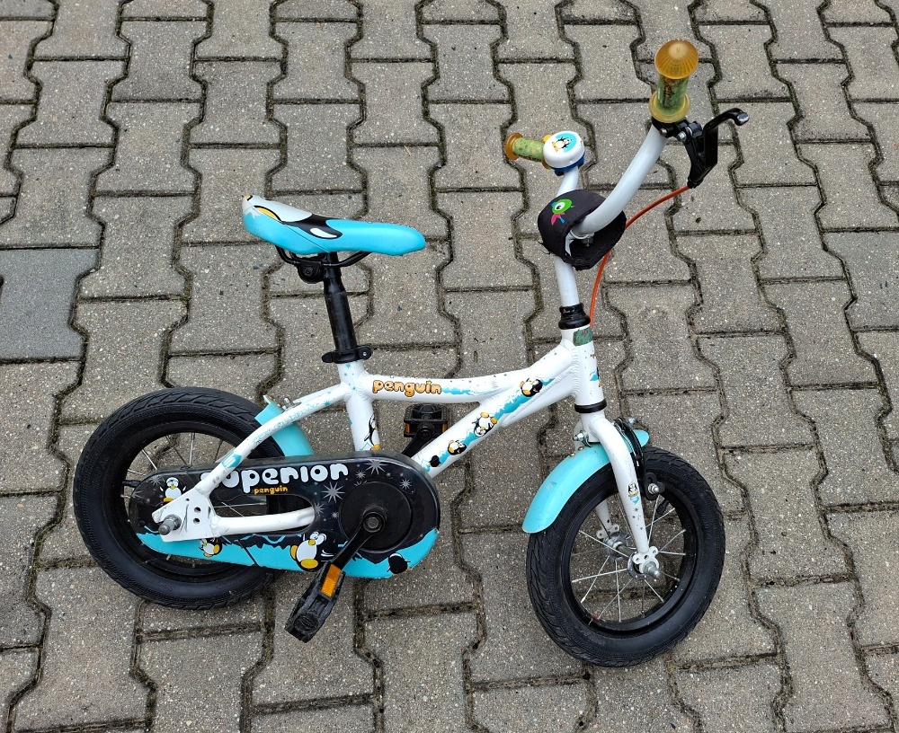 Dětské kolo velikost 12