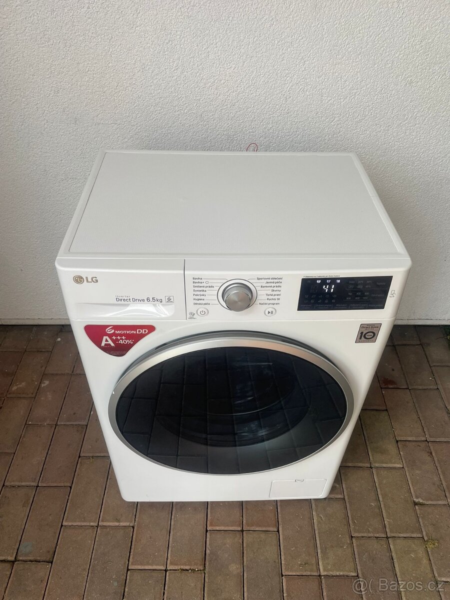 Pračka LG F60J5WN4W/// A+++-40% Velmi úsporná