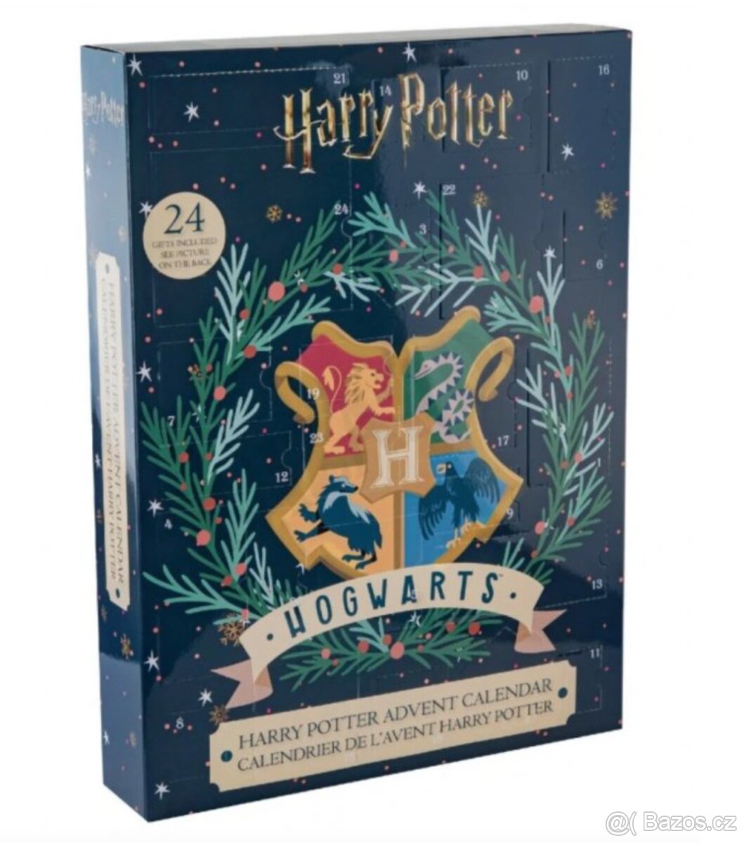 Harry Potter adventní kalendář kouzelné Vánoce v Bradavicích