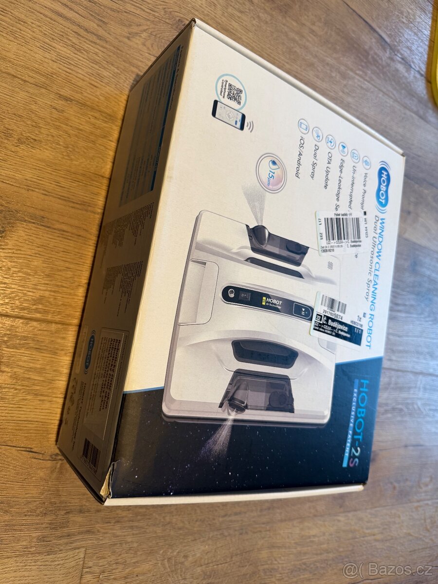 Hobot 2S - Robotický čistič oken, 2x použitý, tedy jako nový