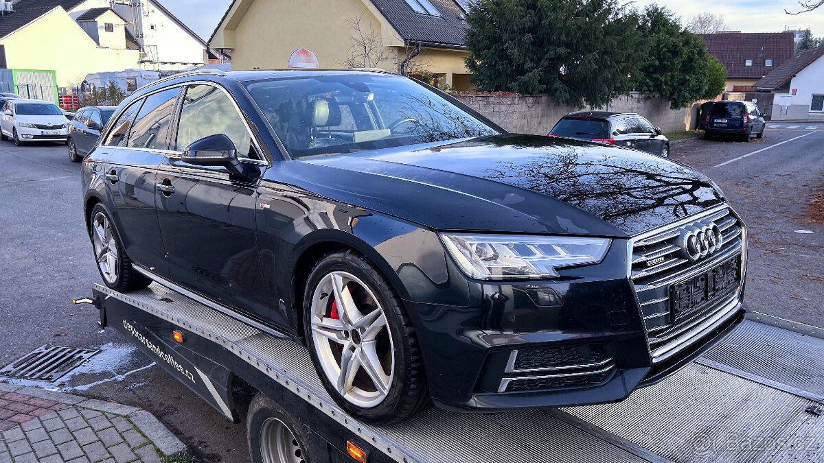 Vůz na díly Audi A4 B9 8W S-Line avant 2017 CRTC RHU LY9B