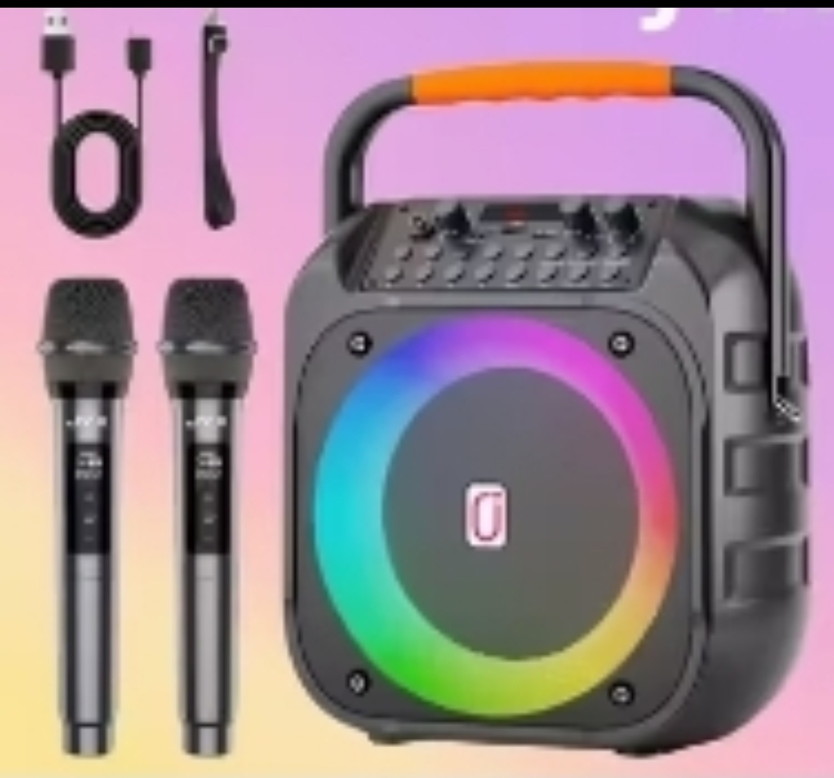 Prodám přenosný reprobox s vestavěnou baterií, dobíjení USB