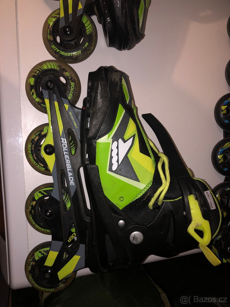 Dětské kolečkové brusle