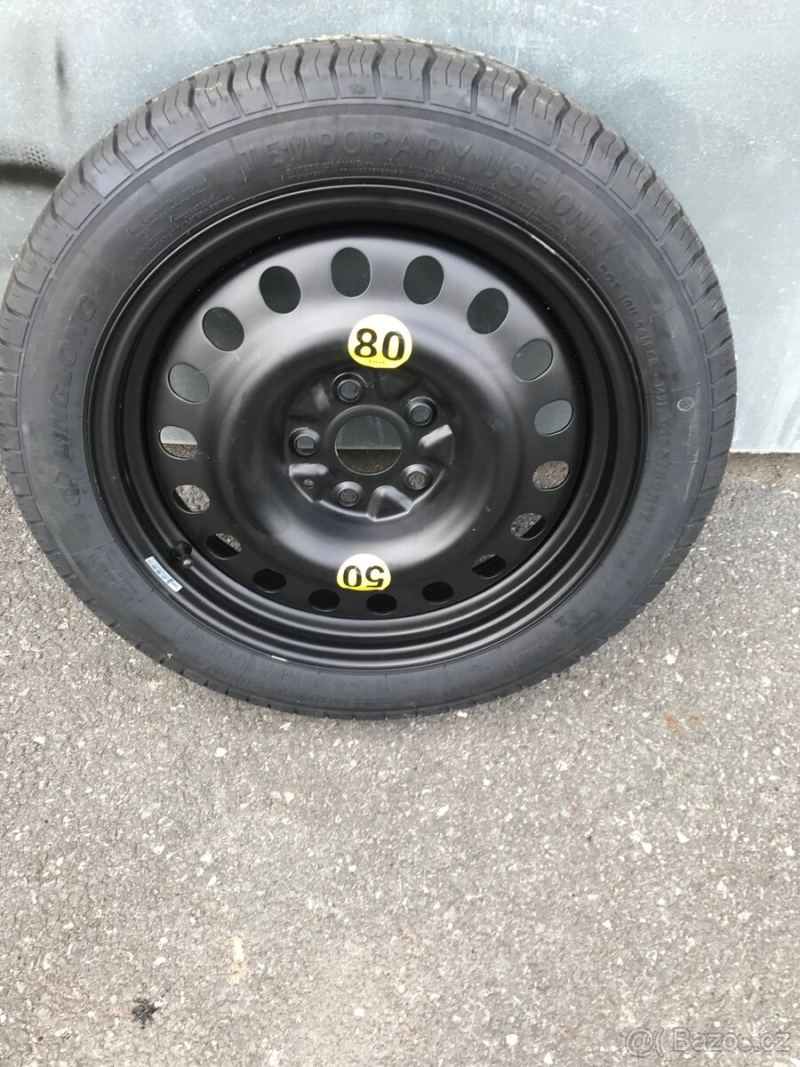 Dojezdové kolo,rezerva