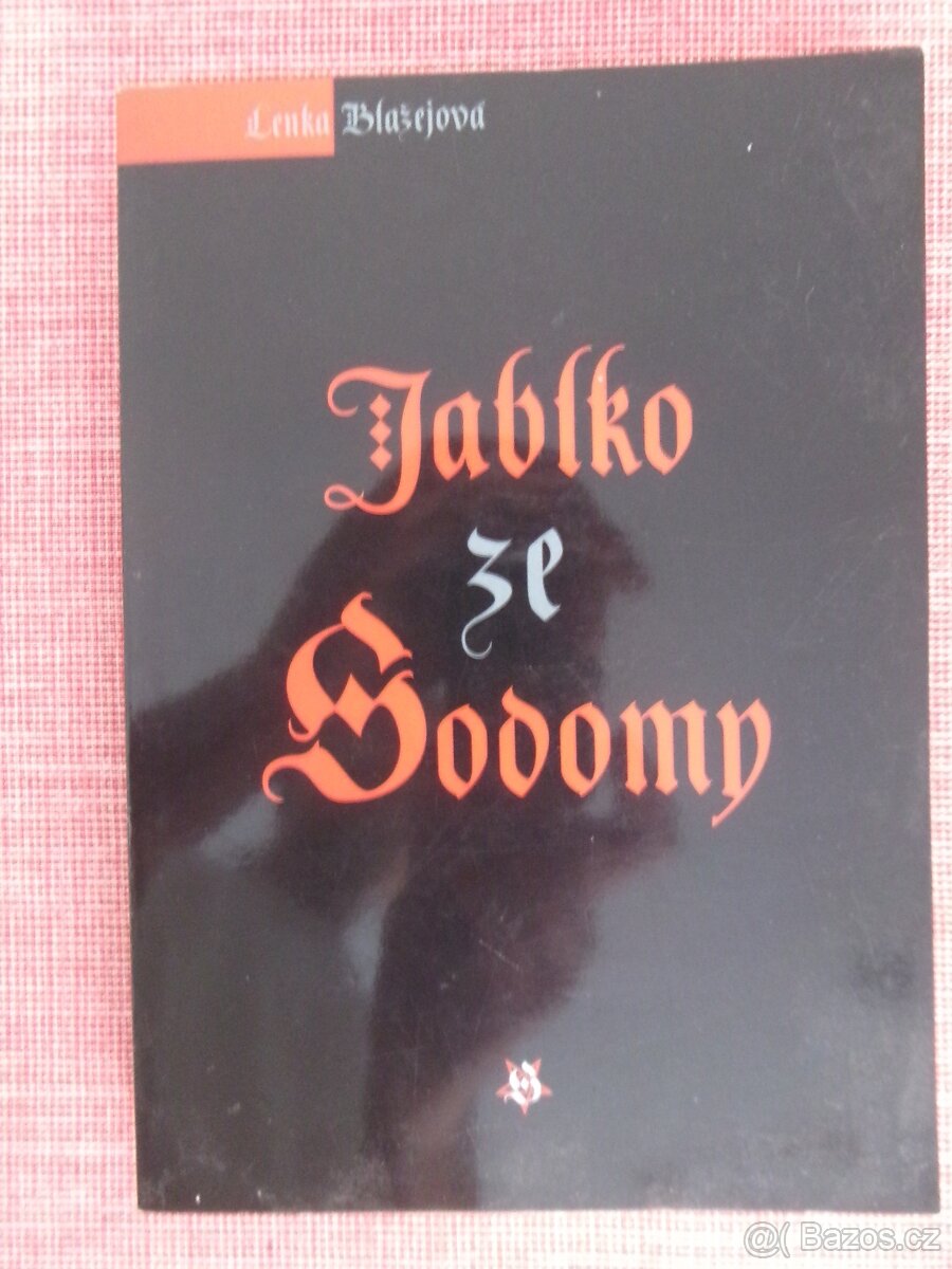 Jablko ze Sodomy - s podpisem autorky.