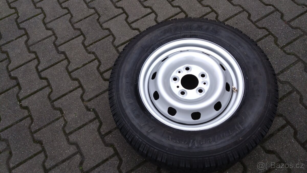 ZIMNÍ PNEU 15 + DISKY 5x118 DUCATO BOXER JUMPER