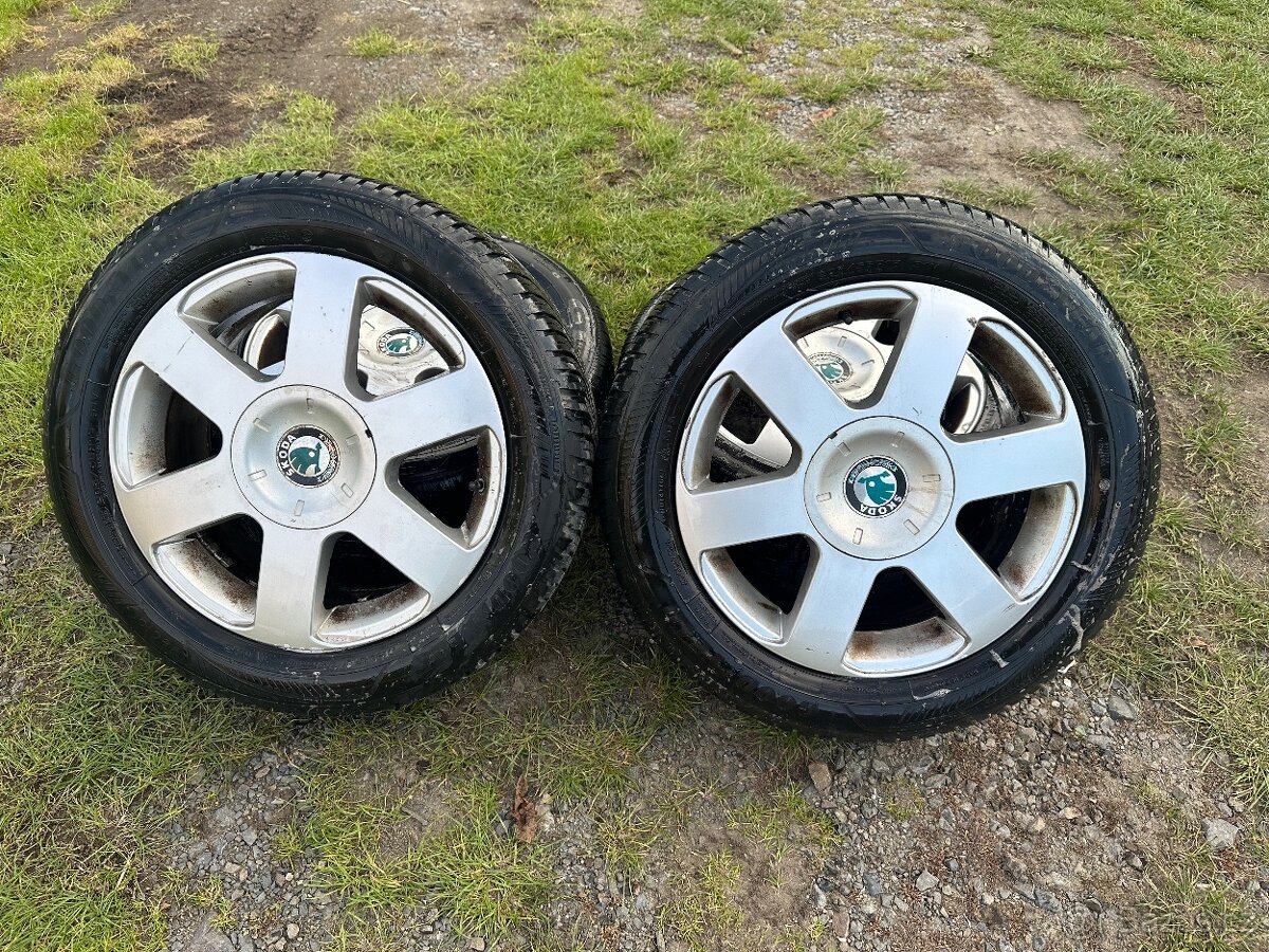 Alu kola originál Škoda