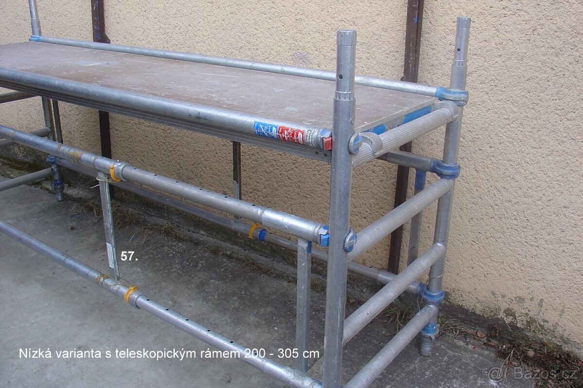 hliníkové lešení