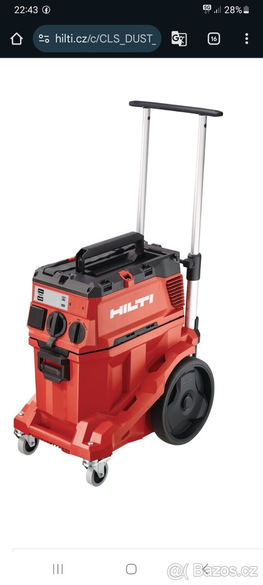 Stavební vysavač hilti