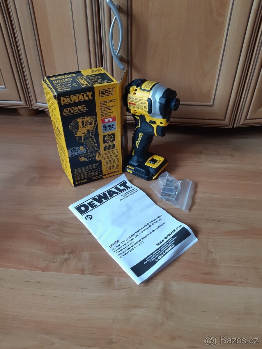 Dewalt razovy utahovak DCF850