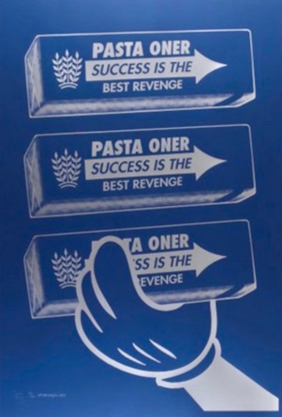 Pasta Oner - Success is the best revenge 2021 modrý