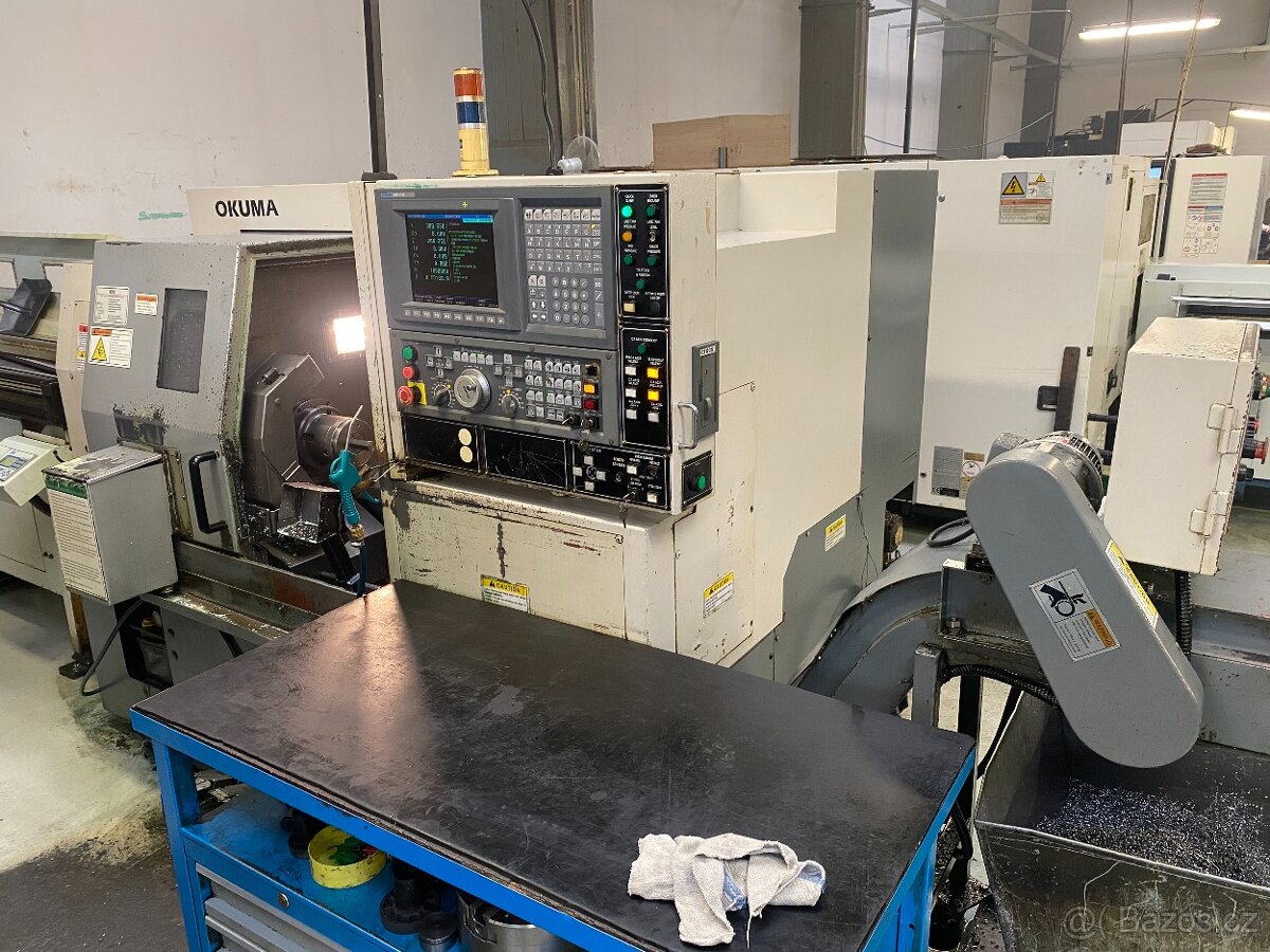 CNC sústruh , OKUMA ES - L8 ,, - M