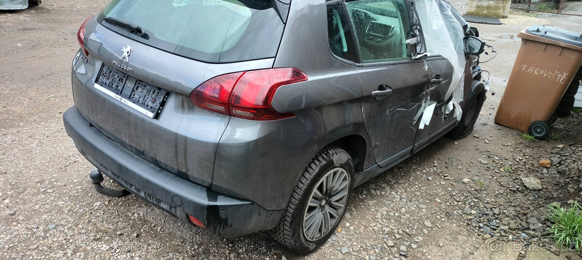 Peugeot 2008, 1.6Hdi, 73kw, BHY, BH02, barva EVL