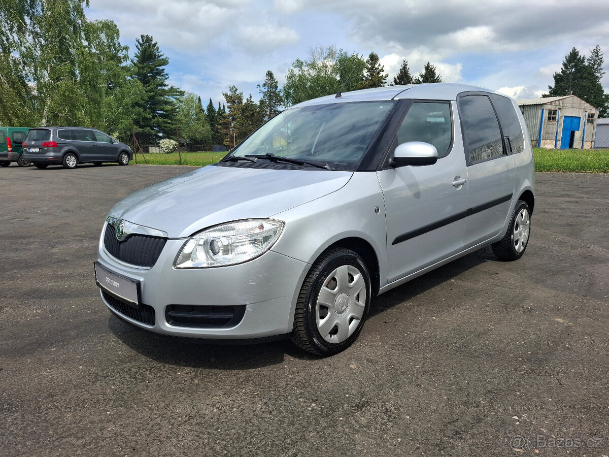 Škoda Roomster 1.4 16V 63kW,klimatizace,tažné zařízení