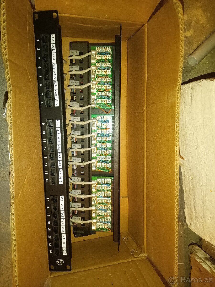 Patch panel Cat 5e