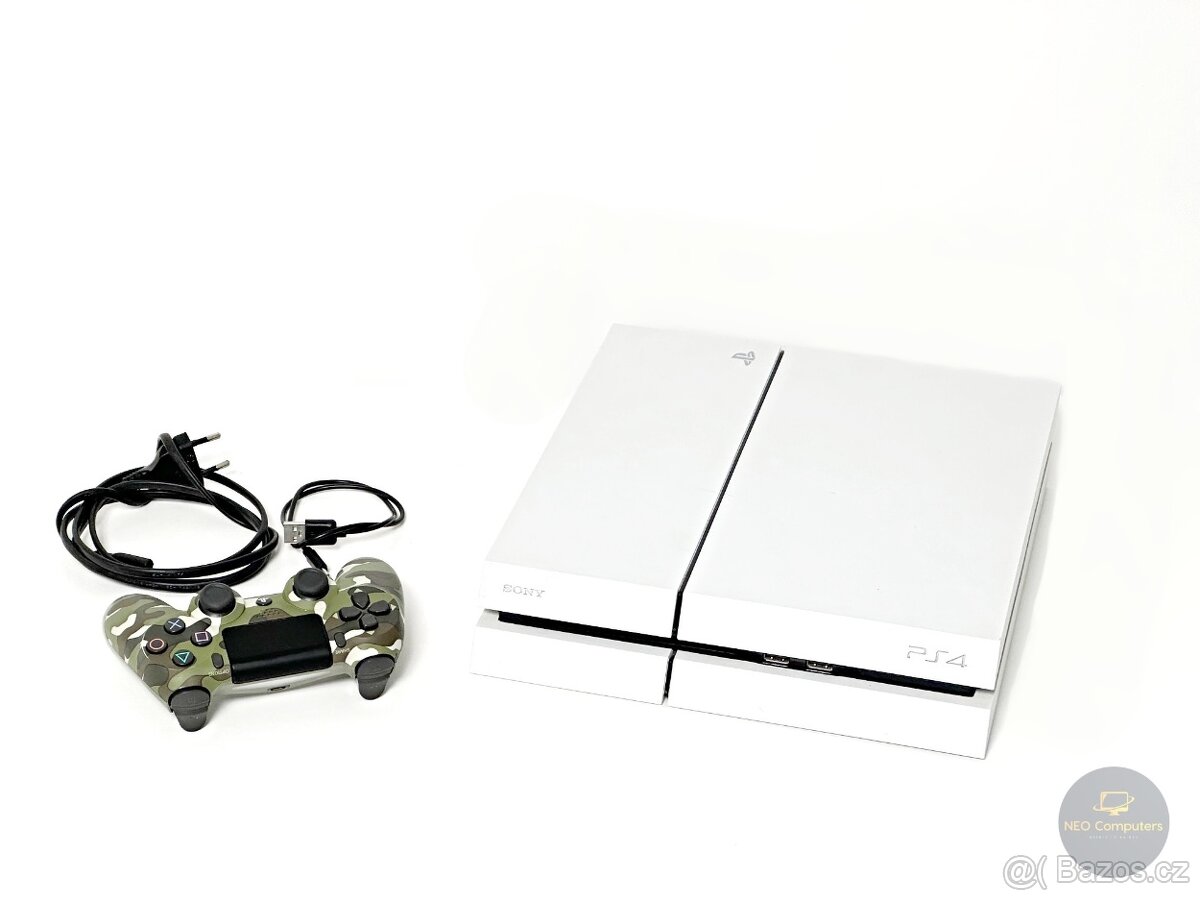 Sony Playstation 4 - PS4 500GB (CUH-1216A) + příslušenství
