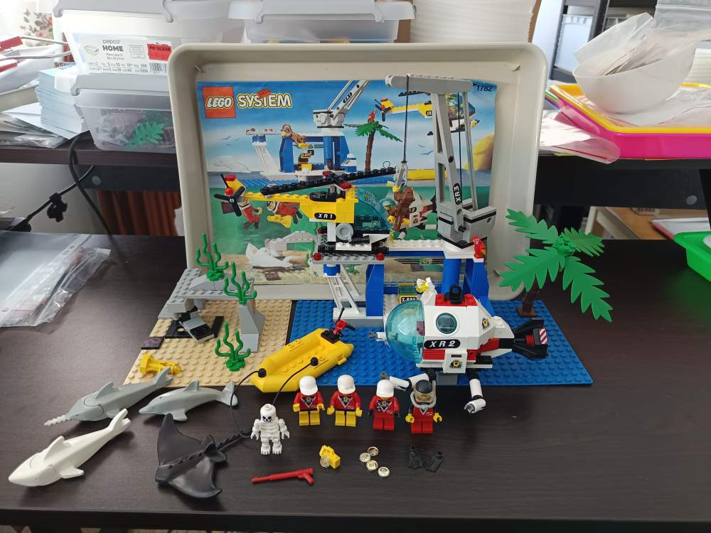 LEGO Divers 1782 Discovery Station +návod