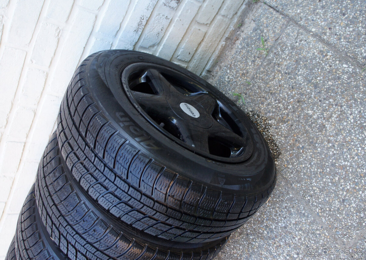 4 Elektrony 15“ ráfky 4x100 R15 ALU disky 4 x 100 zimní pneu