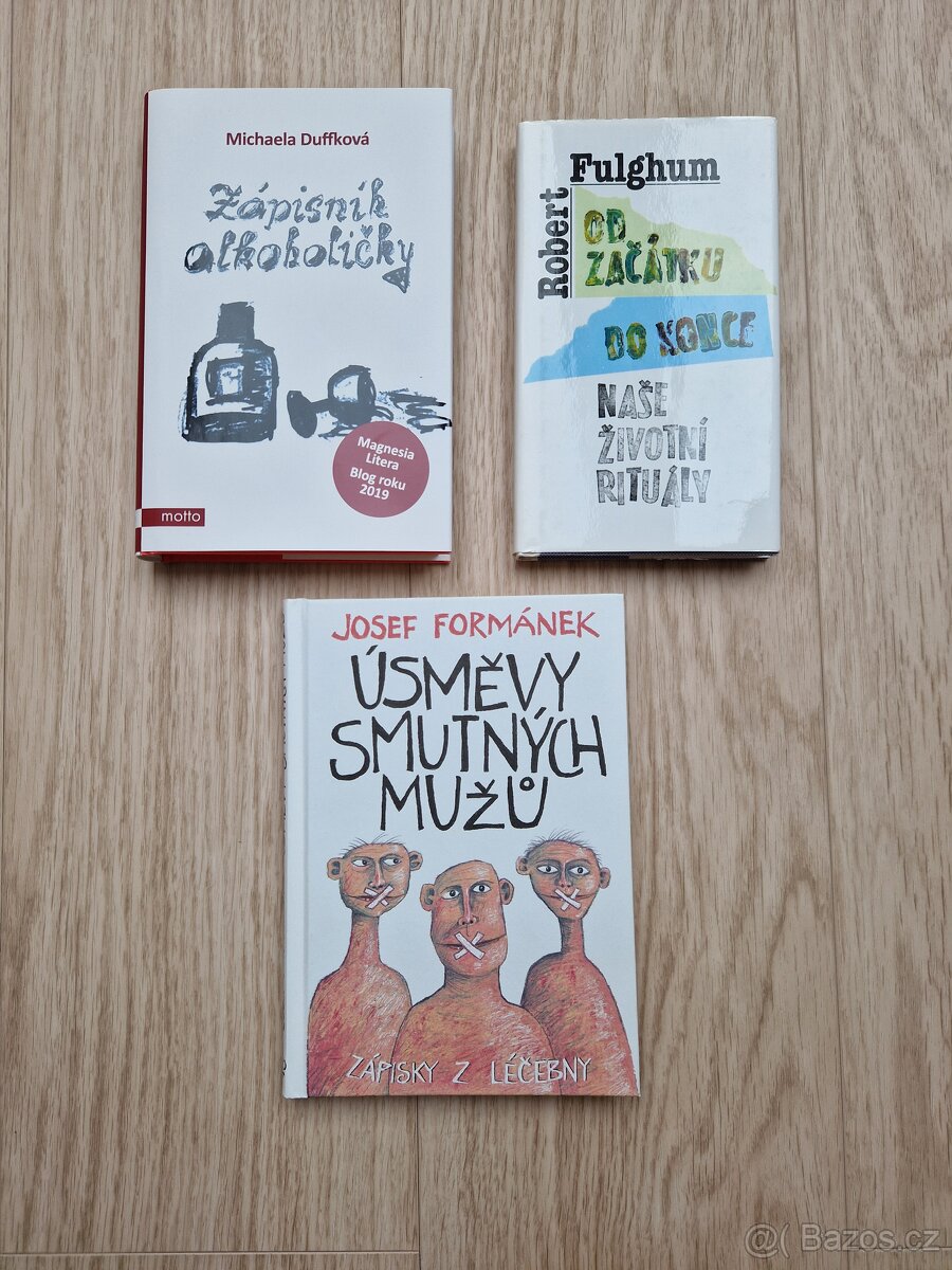 Knihy mix/ Zápisník alkoholičky/ Úsměvy smutných mužů