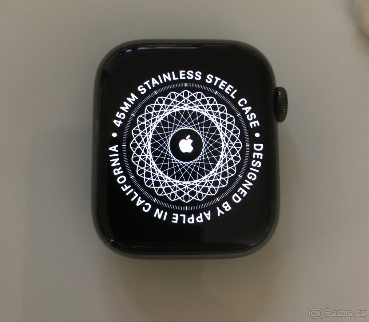 hodinky Apple Watch 7 45mm cellular, nerezová ocel