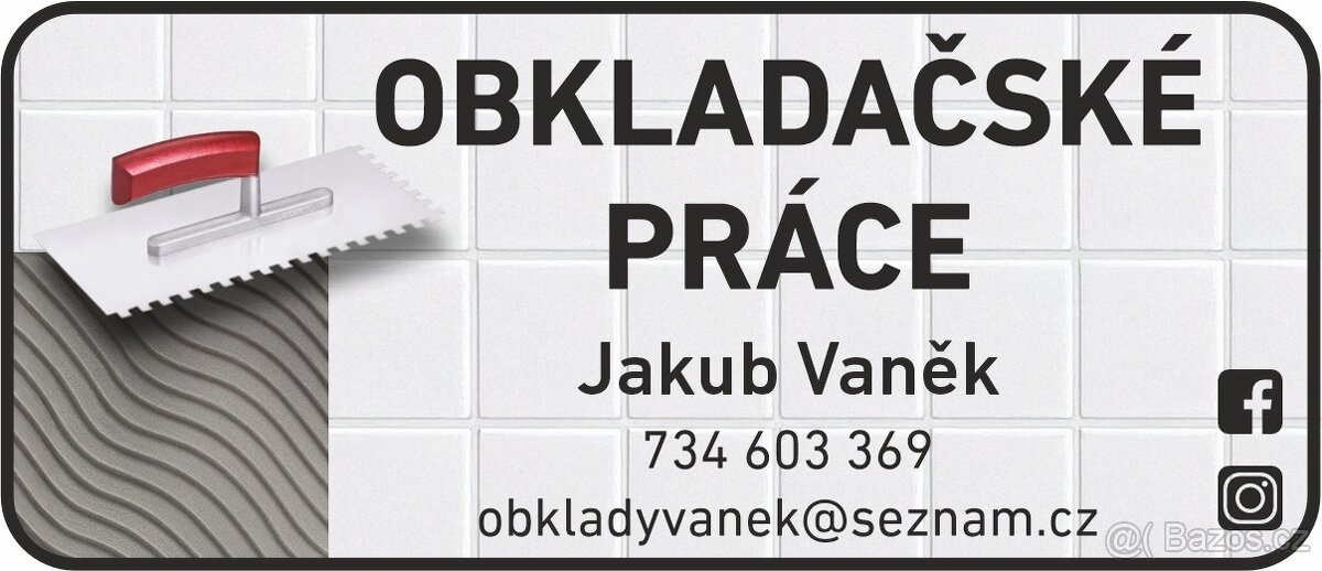 Obkladač,zedník,pomocník