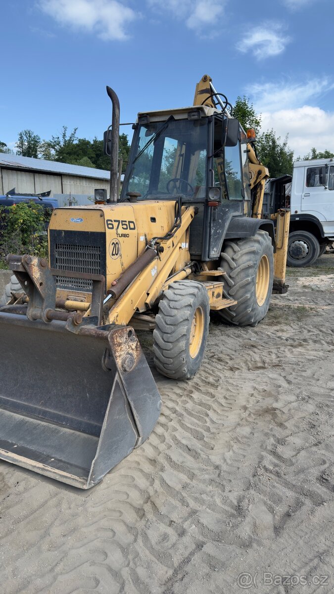 Traktor-nakladač Ford 675D