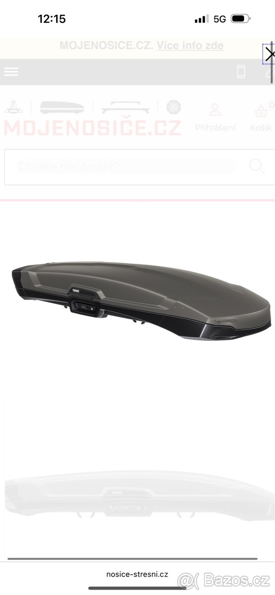 Střešní box THULE Vector Alpine Titan Matte