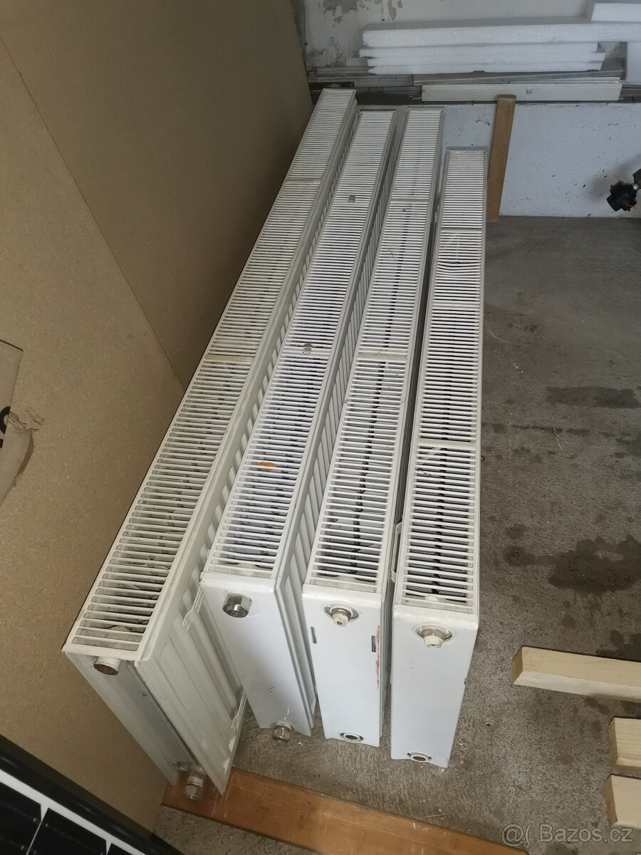 Radiatory dvoudeskove 1x 120x50 cm a 1x 160x50 cm